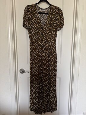 Reformation Floral Jumpsuit